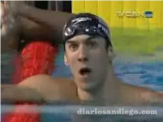 Michael Phelps gana su sexta medalla en Beijing