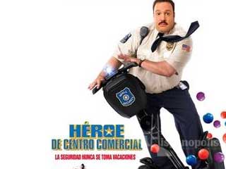La comedia ms exitosa de este ao en los Estados Unidos: Paul Blart: Mall Cop (Hroe de Centro Comercial) esta cinta dirigida por Steve Carr (Daddy Day Care) y cuenta con las actuaciones de: Kevin James (I Now Pronounce You Chuck & Larry); Jayma Mays (Ugly Betty).