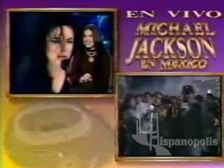 Fragmento 2 de 2 de la cobertura del primer concierto de Michael Jackson en Mexico en 1993 en transmision simultanea en Wfm 96.9 y xhgc canal 5 de tv. Con Martha Debayle, Eduardo Videgaray, Esteban Arce, Jorge El Burro Van Rankin y Charo Fernandez. 