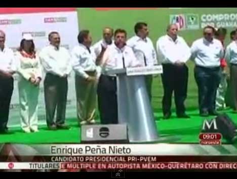 Enrique Pe�a Nieto, asegur� que los primeros 12 a�os del siglo XXI se perdieron con los gobiernos panistas.